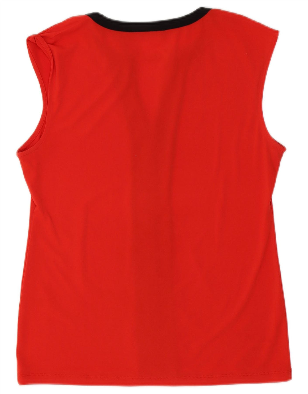 Женская блузка Calvin Klein Top UK 10, маленький красный полиэстер с цветными блоками