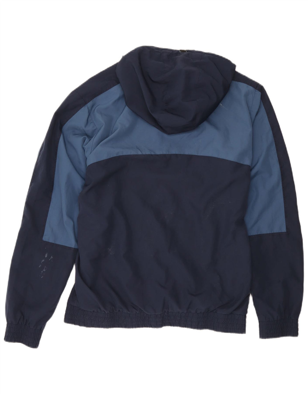Мужская дождевик с капюшоном Umbro UK 42 XL Темно-синий Полиэстер с цветными блоками