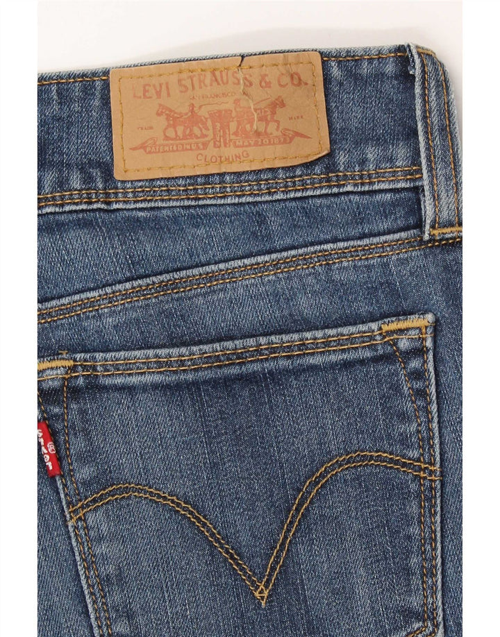 Женские узкие джинсы Levi's 571 W27 L34 синие, хлопок