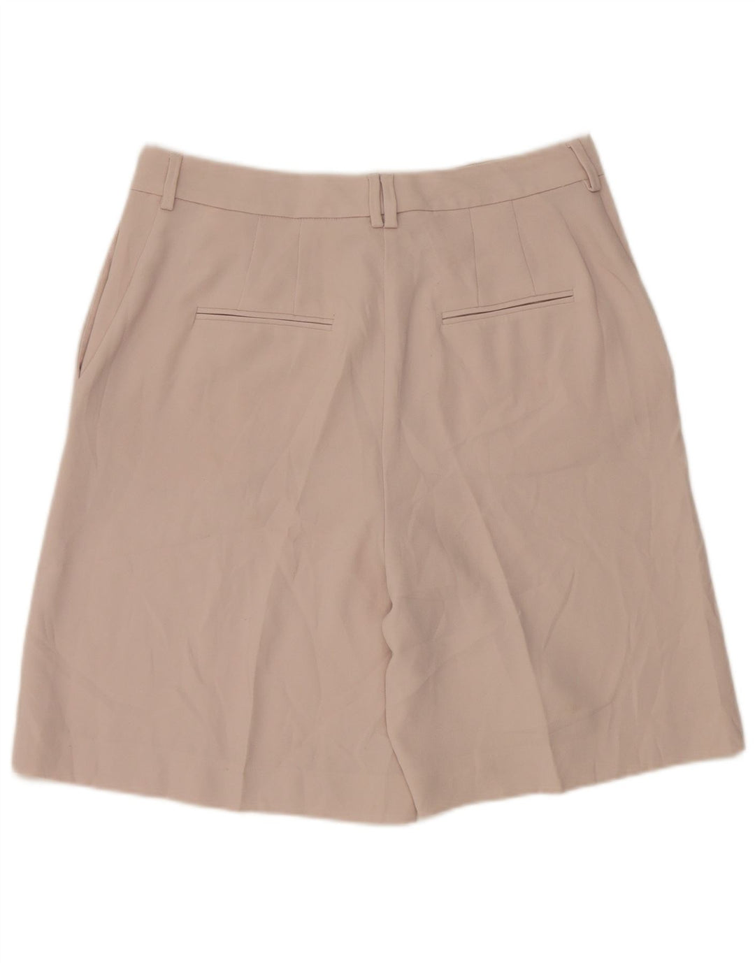 Женские шорты чинос Marks & Spencer UK 12 Medium W30 Бежевый полиэстер