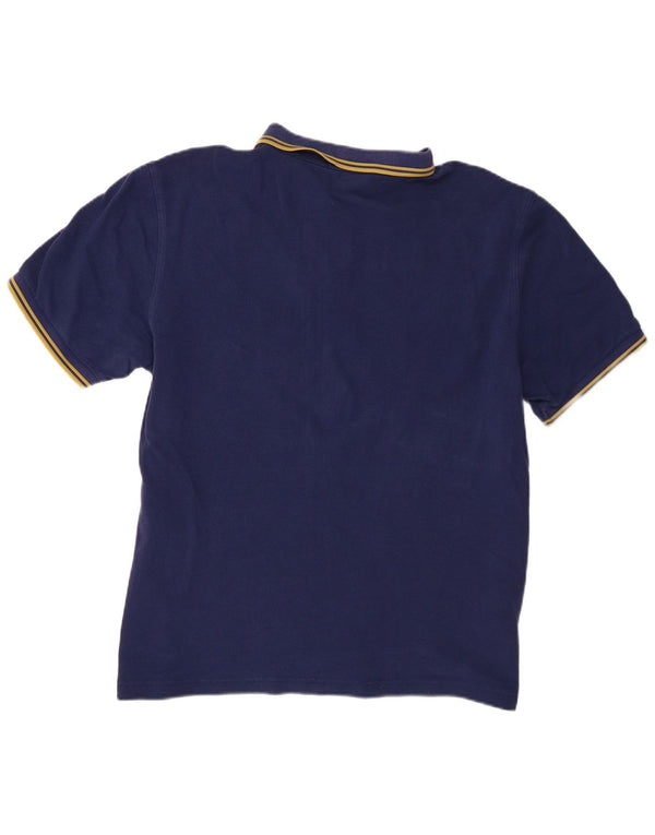Мужская рубашка-поло Fred Perry 2XL темно-синяя, хлопок