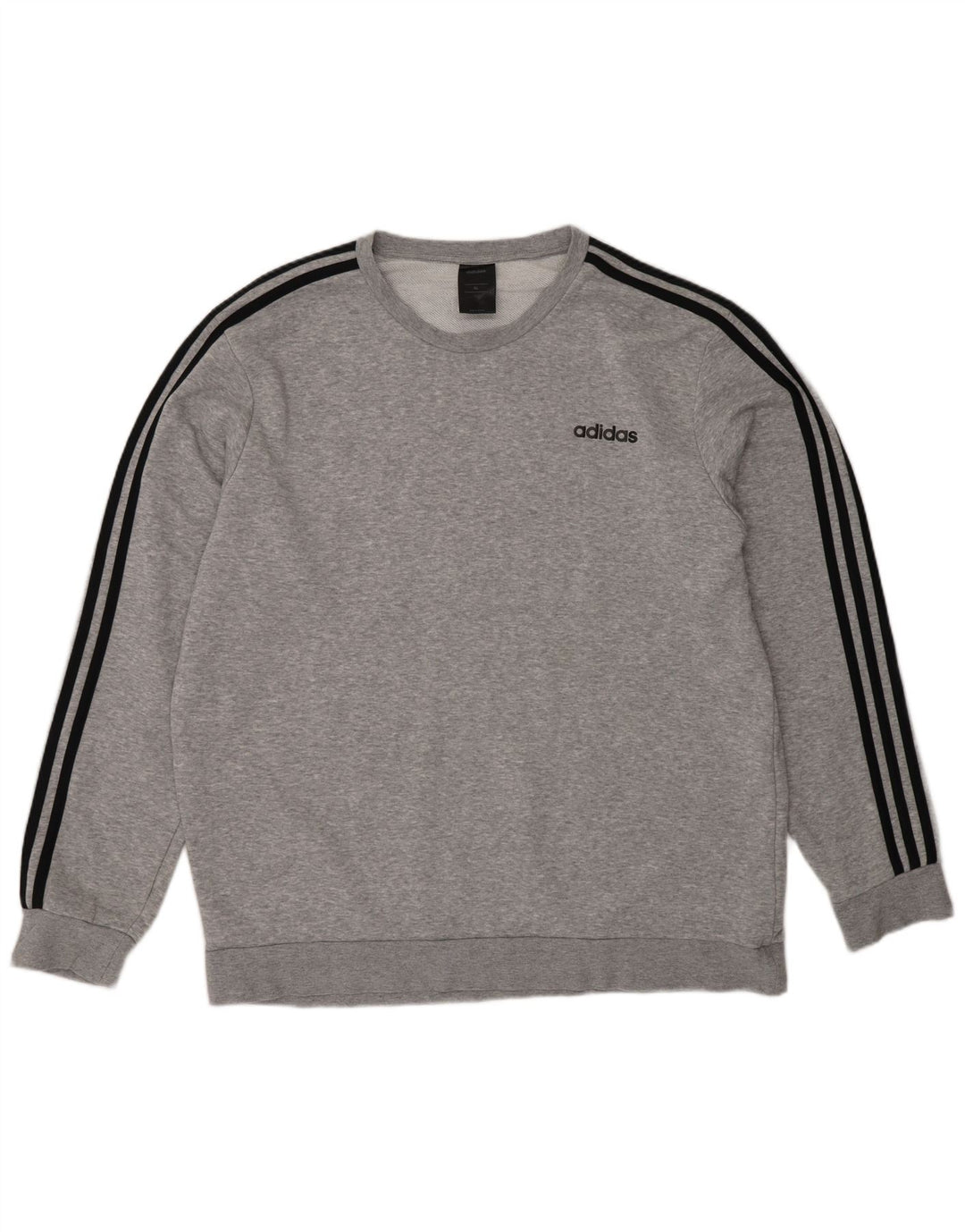 Мужской свитер Adidas Jumper XL Серый хлопок в крапинку