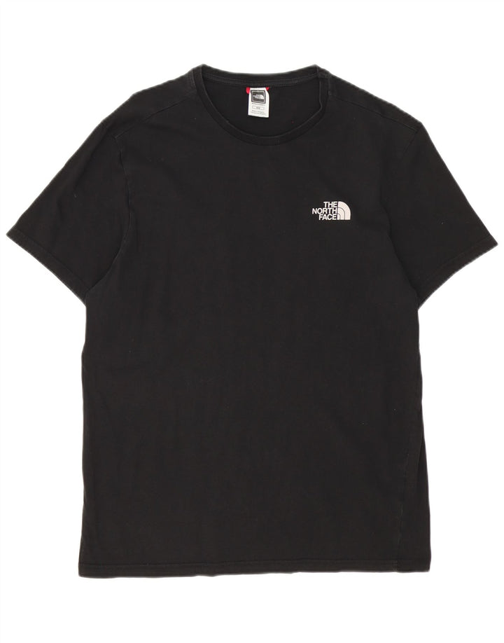 Мужская футболка The North Face из хлопка среднего размера, черная