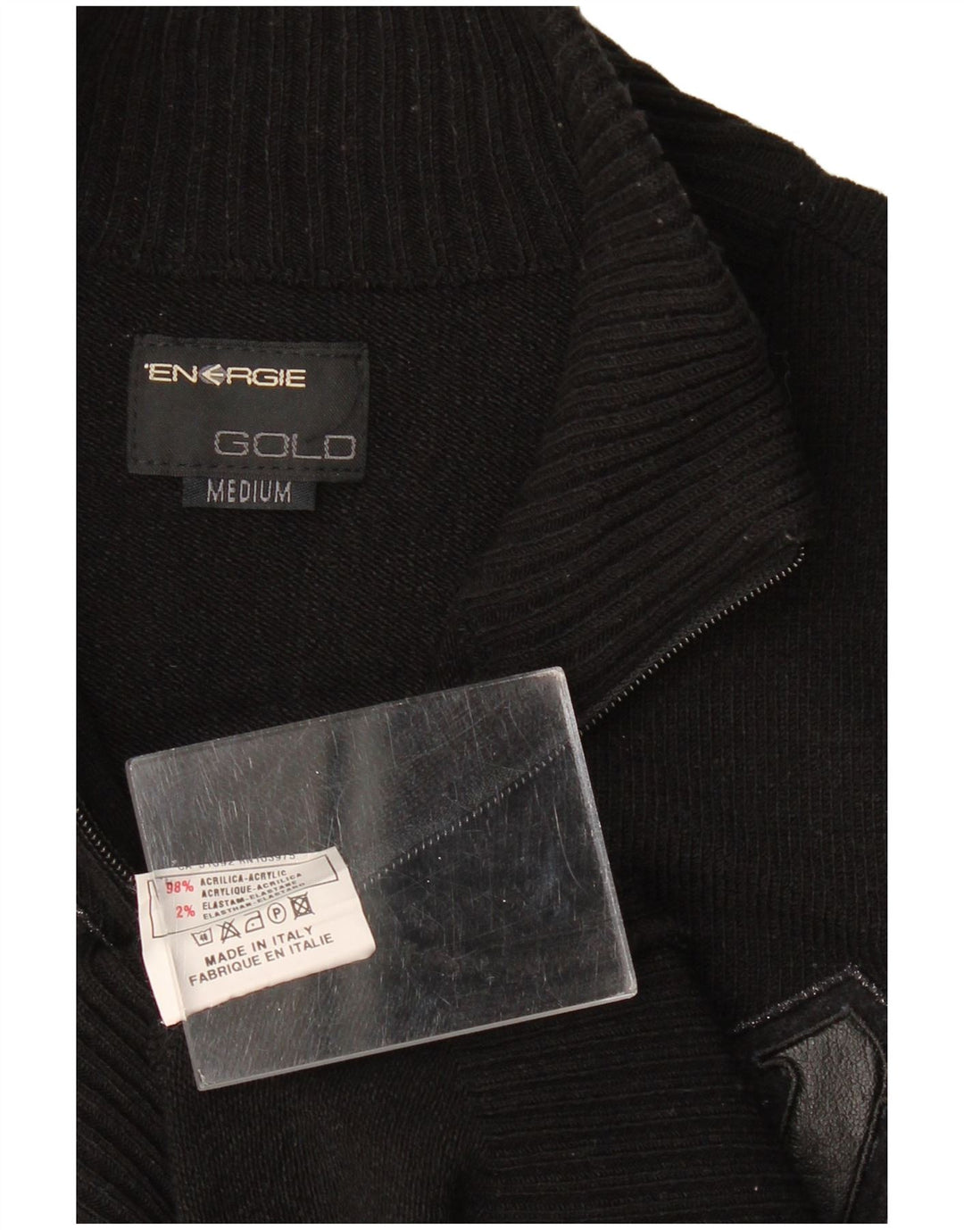 Женский кардиган без рукавов Energie UK 12, средний, черный акрил