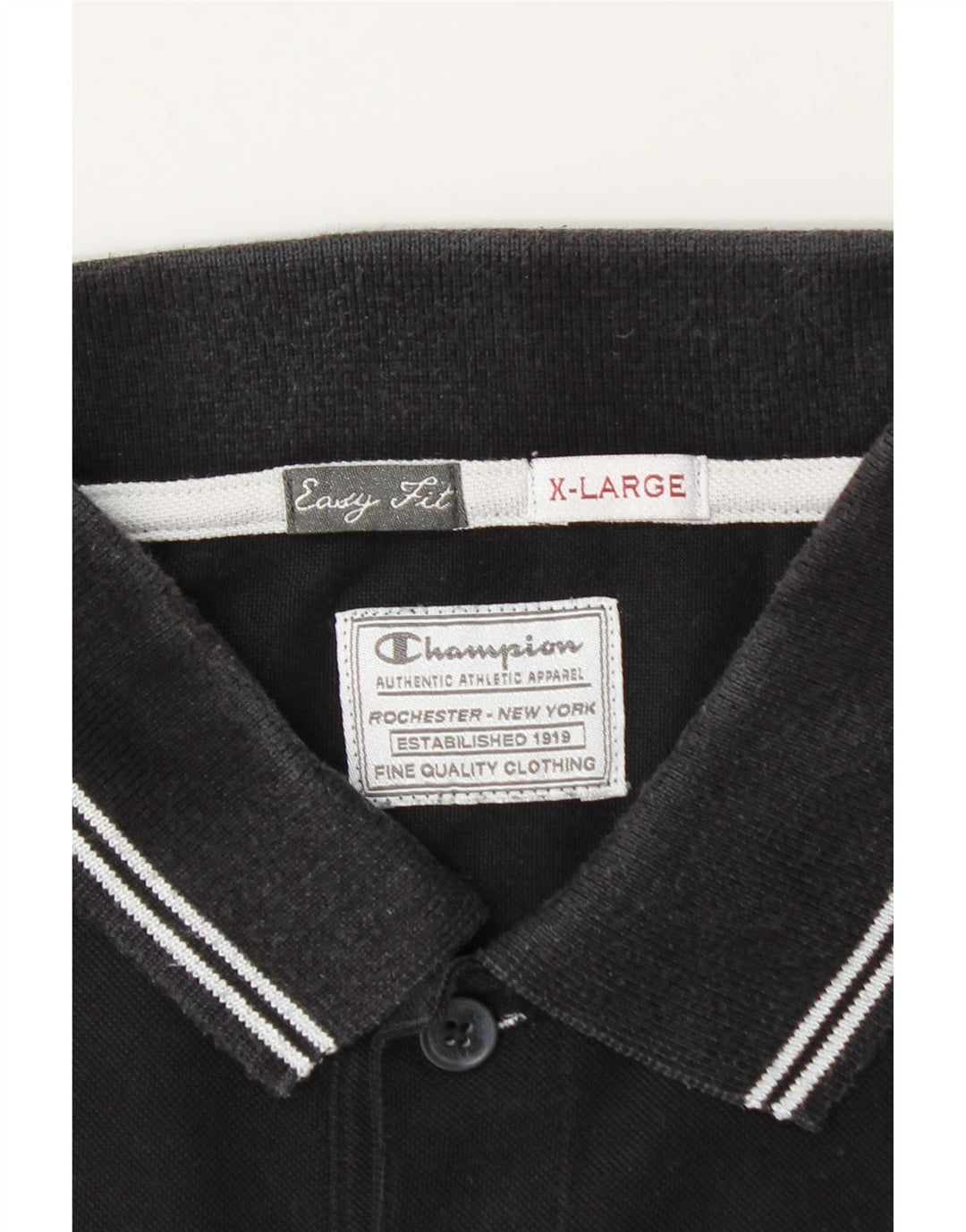 Мужская рубашка поло Champion Easy Fit XL, черная