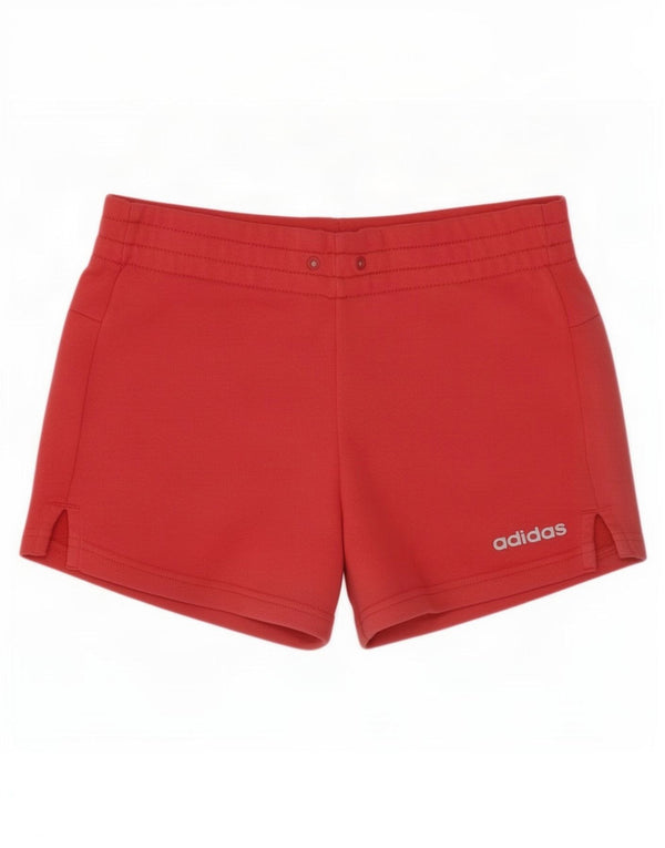 Женские спортивные шорты Adidas UK 4/6 XS, красный хлопок