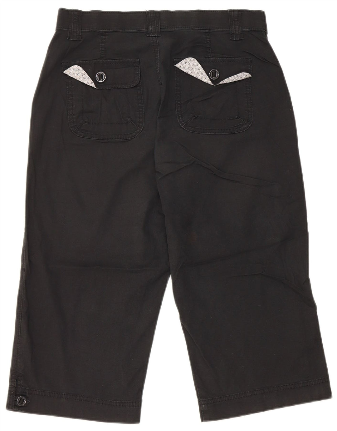 Женские шорты-бермуды Lee US 6 Medium W28, черные хлопковые