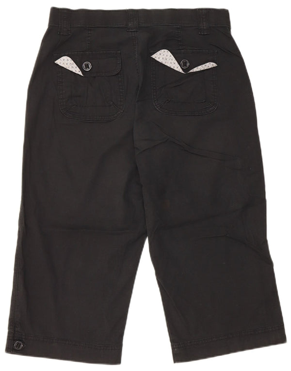 Женские шорты-бермуды Lee US 6 Medium W28, черные хлопковые