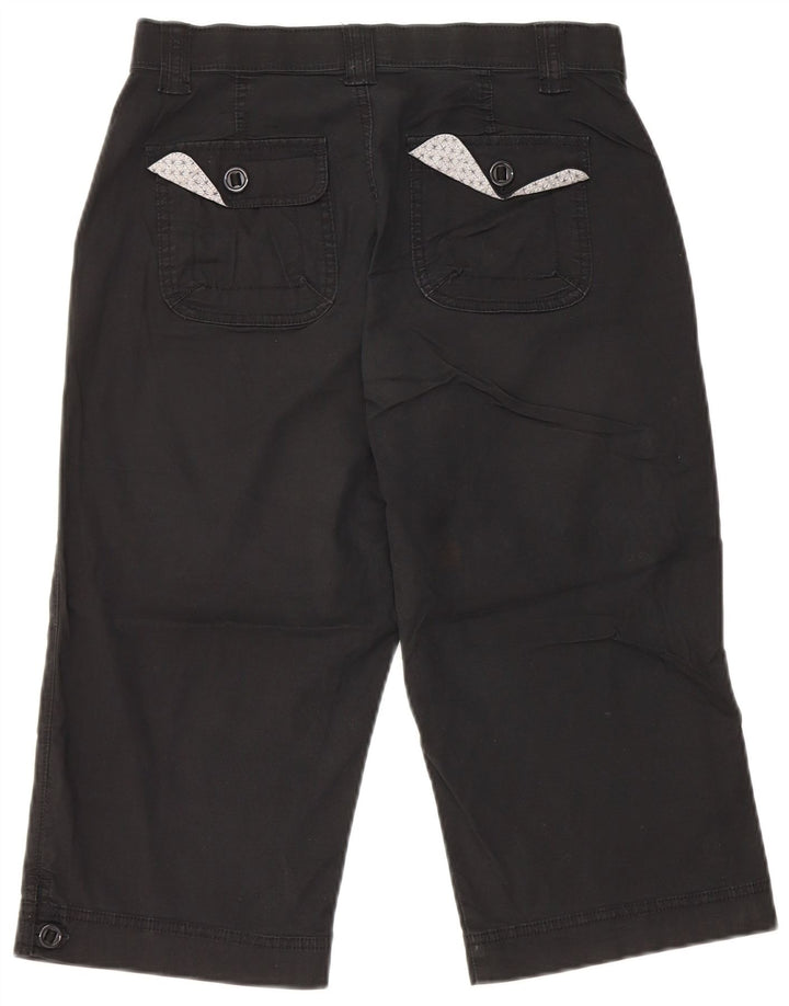 Женские шорты-бермуды Lee US 6 Medium W28, черные хлопковые