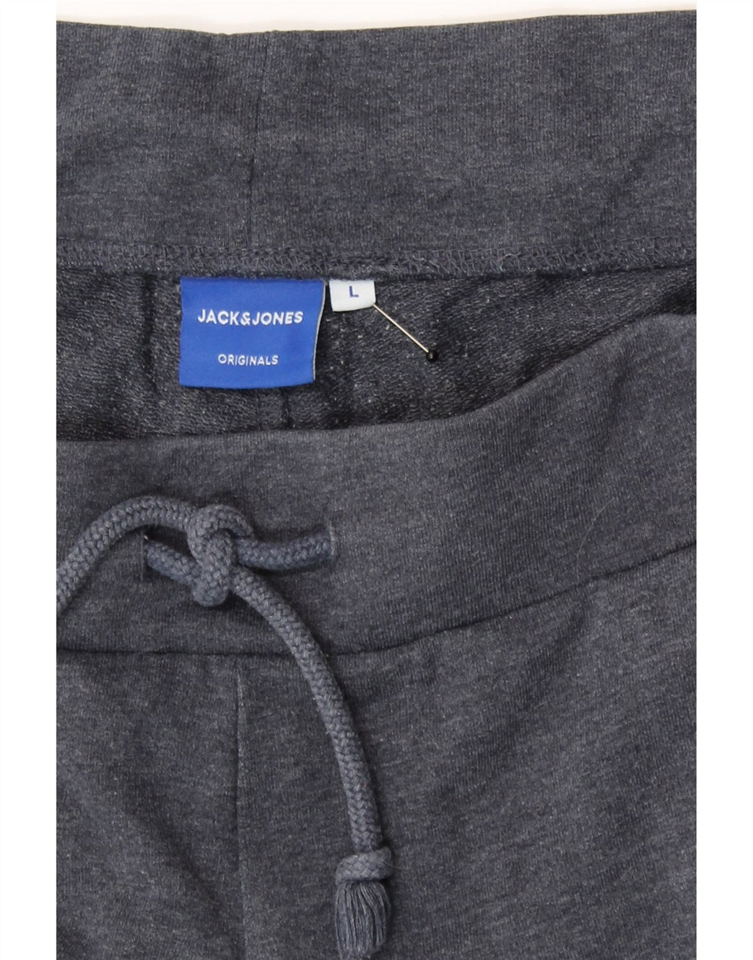 Мужские спортивные брюки Jack & Jones, джоггеры, большие серые, хлопковые