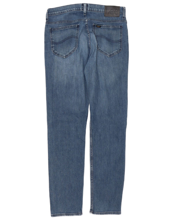 Мужские джинсы Lee Rider Slim W32 L32, синий хлопок