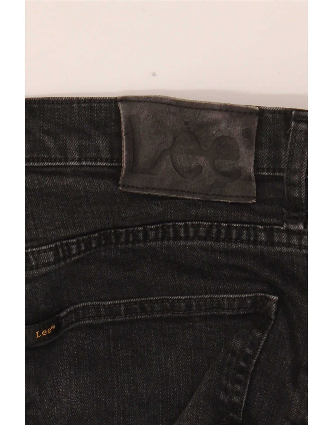 Джинсы Lee мужские прямые W30 L27 черные