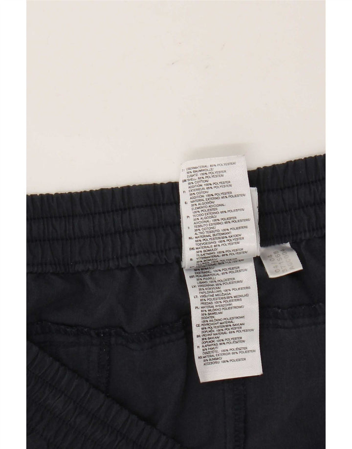 Мужские спортивные брюки-капри Adidas XL темно-синие из полиэстера