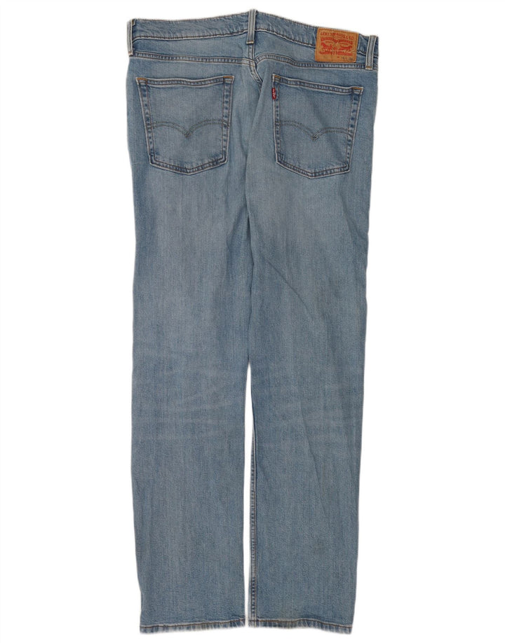 Мужские прямые джинсы Levi's 516 W36 L34 синие, хлопок