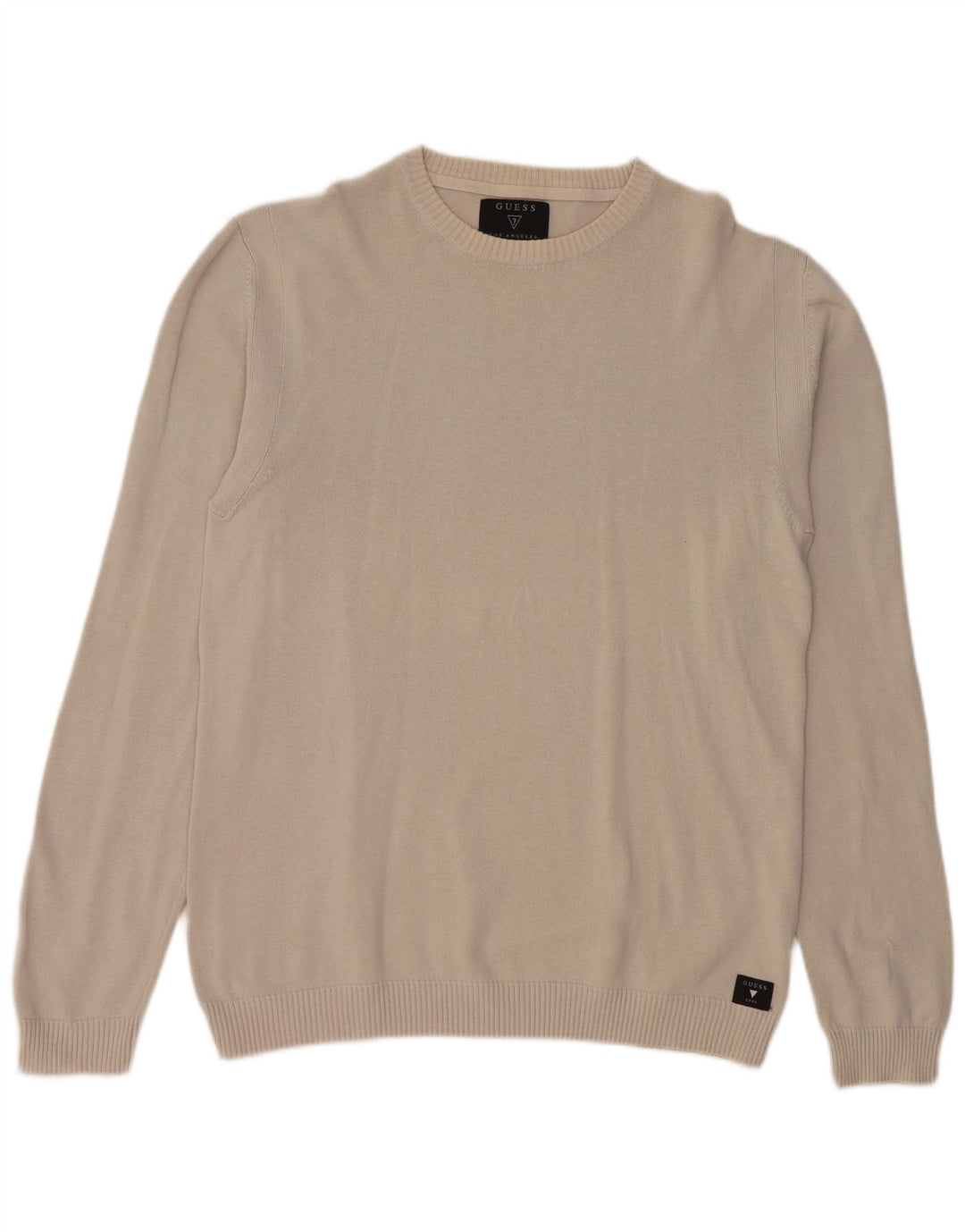 Женский джемпер с вырезом «лодочка» Guess UK 14, большой серый цвет