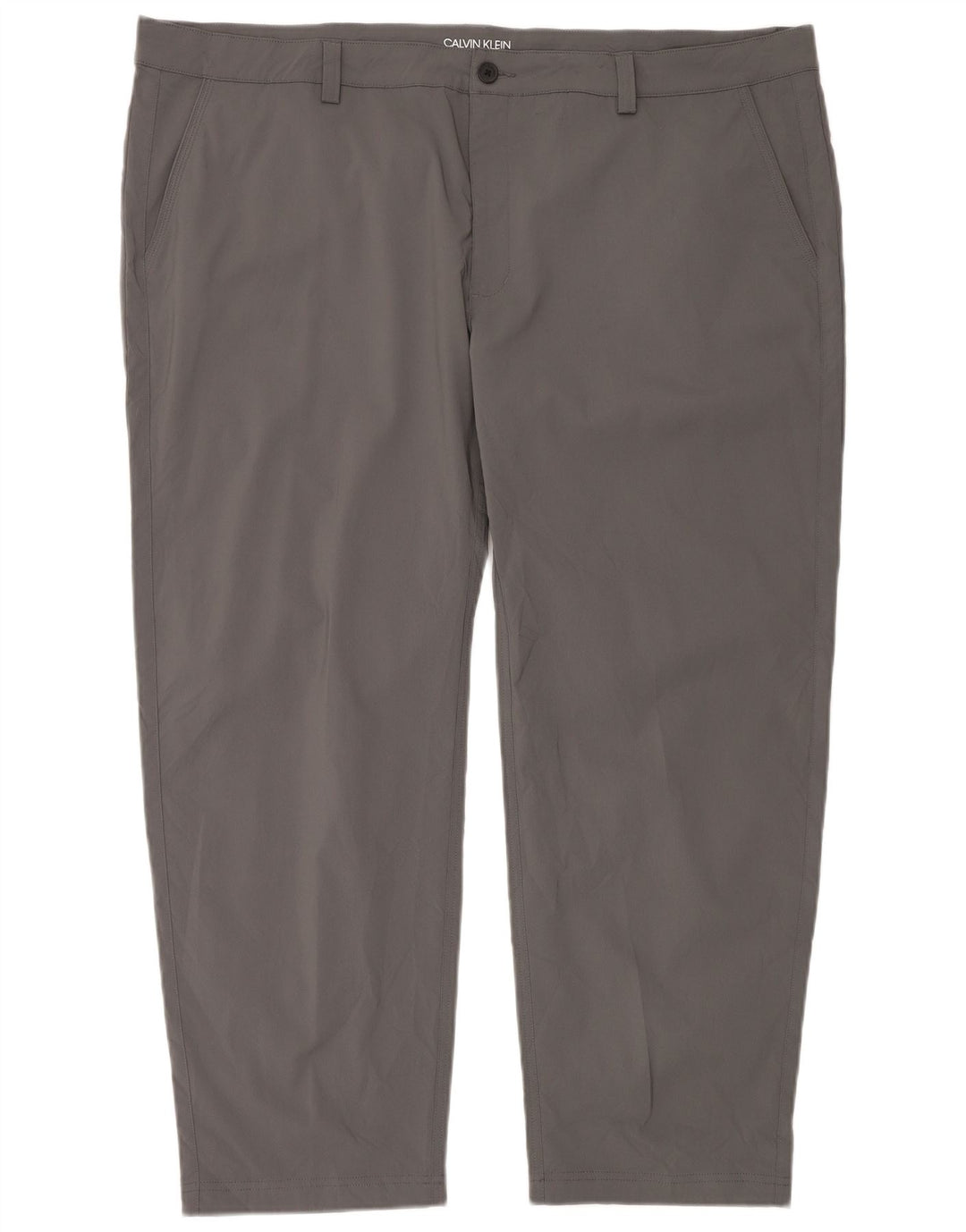 Мужские прямые брюки чинос Calvin Klein Golf W46 L29, серый полиэстер