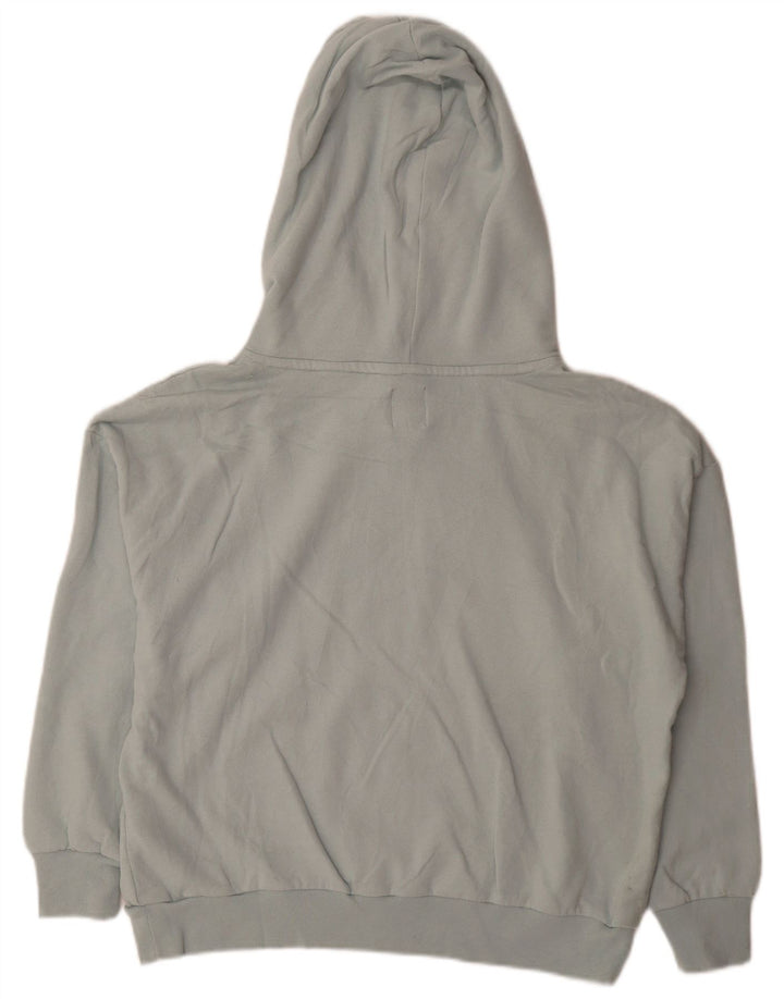 Женский джемпер с капюшоном Gap Oversized, Великобритания 14, средний синий, хлопок