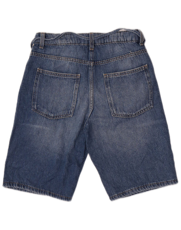 Джинсовые шорты Zara для девочек 13–14 лет, W26, синий хлопок