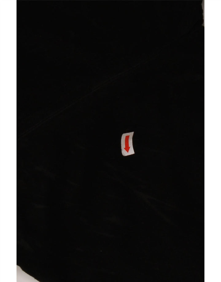 Женская замшевая куртка VINTAGE UK 14, большая черная