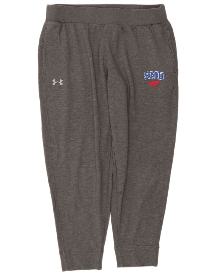 UNDER ARMOR Мужские спортивные брюки SMU Mustangs Брюки-джоггеры Большие серые