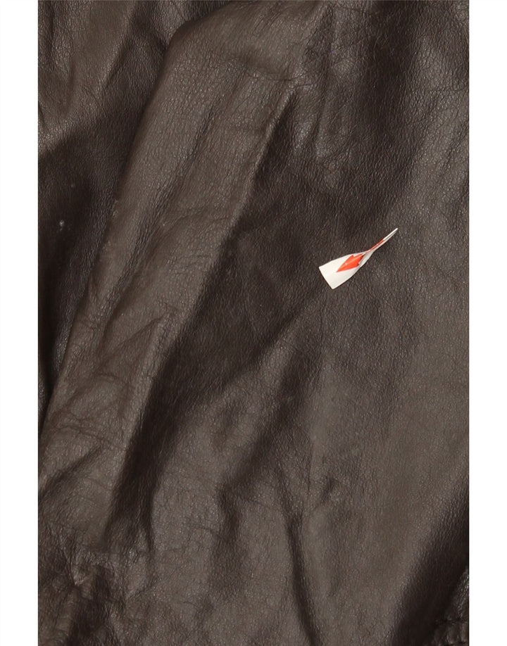 Винтажная мужская кожаная куртка IT 48 Medium Brown Leather