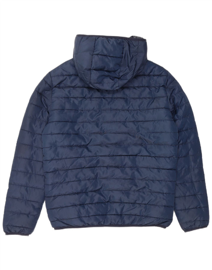 Мужская утепленная куртка JACK & JONES UK 38, средний темно-синий, полиэстер