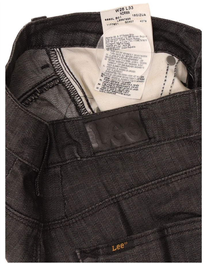 Женские джинсы Lee Norma Slim W26 L27, черный хлопок