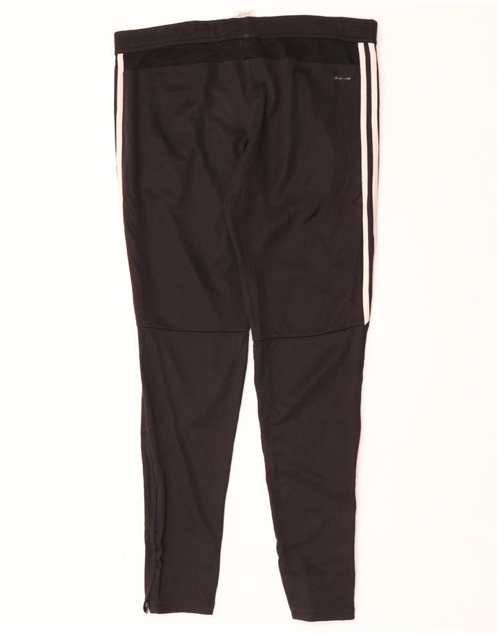 Женские спортивные брюки Adidas Climacool UK 12/14, средний черный полиэстер