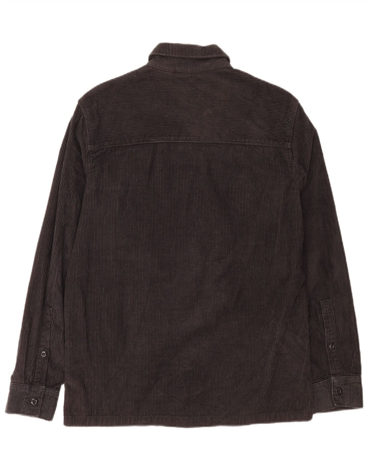 Мужская верхняя рубашка Dickies, вельветовая рубашка среднего размера, темно-синяя, хлопковая