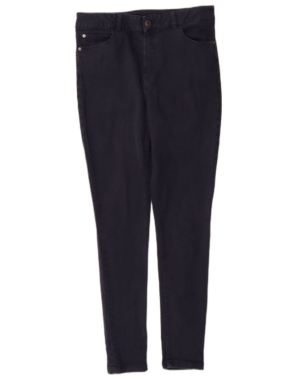 Женские повседневные брюки Marks & Spencer UK 12 Medium W30 L30 Темно-синие