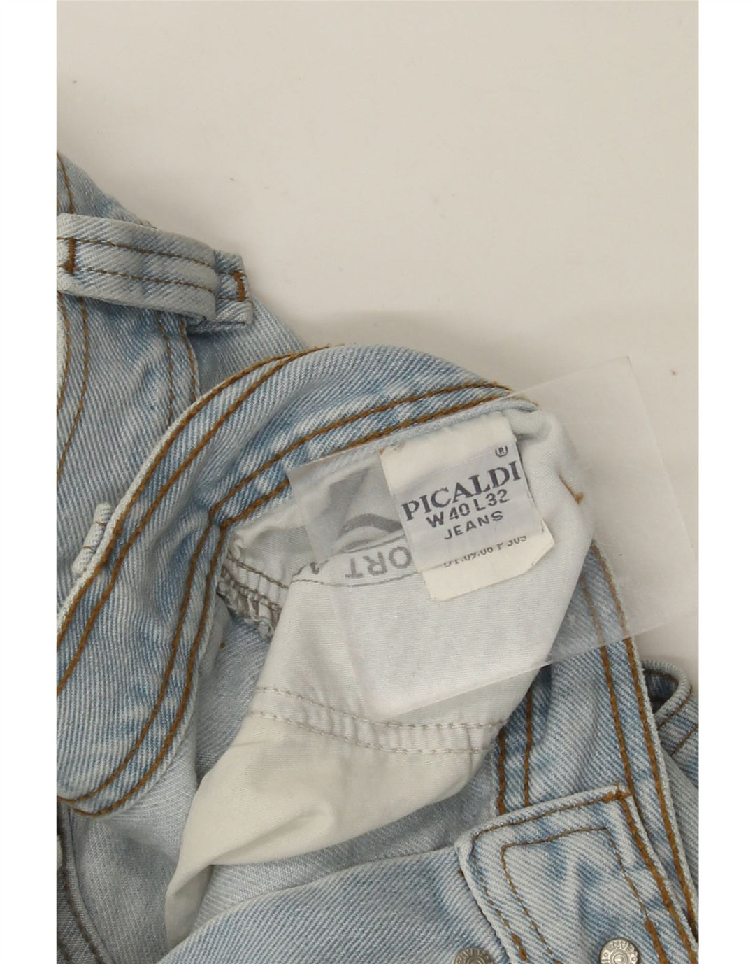 Мужские свободные джинсы PICALDI W40 L32 синие, хлопок