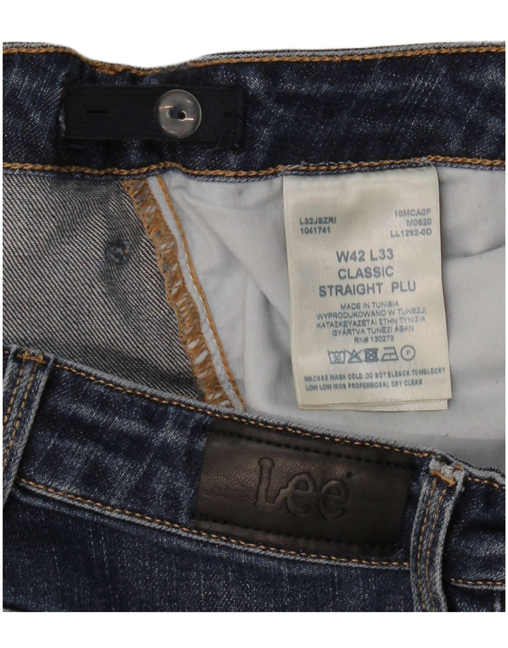 Женские прямые джинсы Lee W42 L33 Темно-синие, хлопок