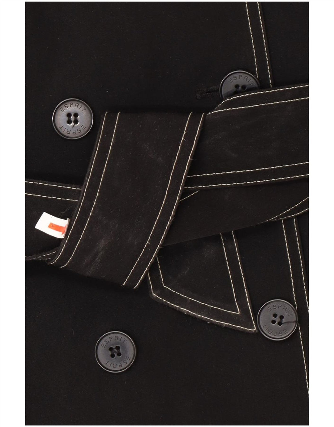 Женское полупальто из шерпа Esprit UK 18 XL, черный полиэстер