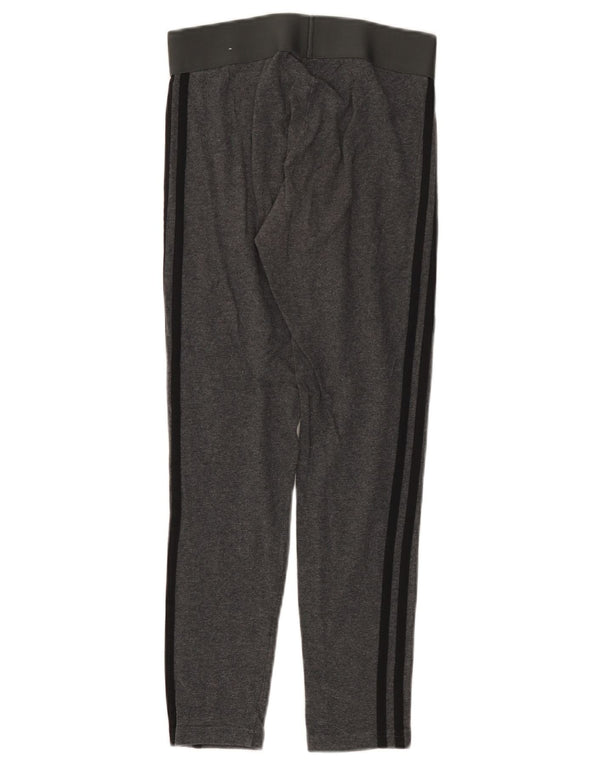 Женские леггинсы ADIDAS UK 8, маленькие серые, хлопок