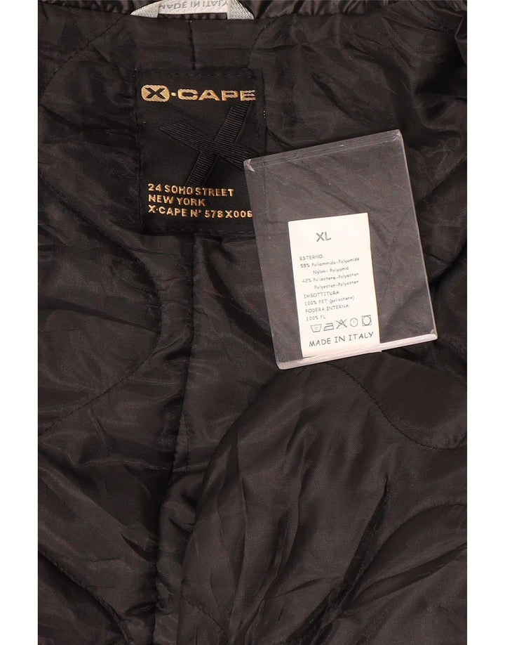 Мужской пиджак X-Cape на 3 пуговицах UK 42 XL, черный полиамид
