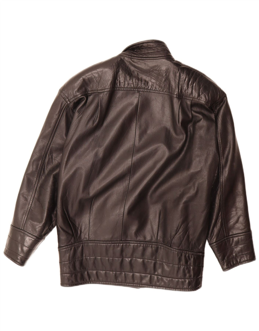 Женская кожаная куртка оверсайз Danier UK 6 XS черная