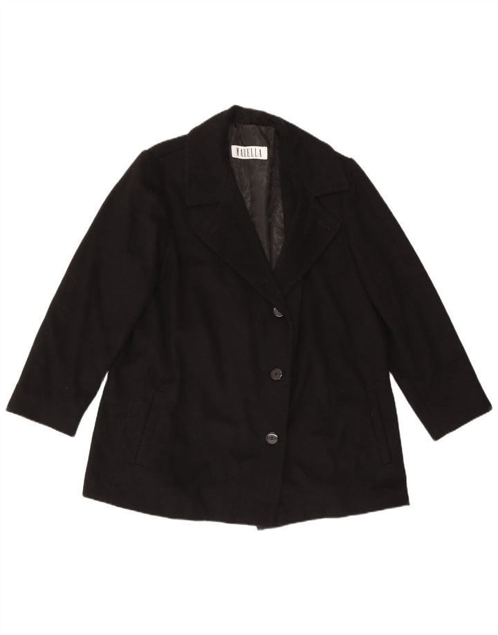 Женское полупальто Marella UK 18 XL, черная шерсть