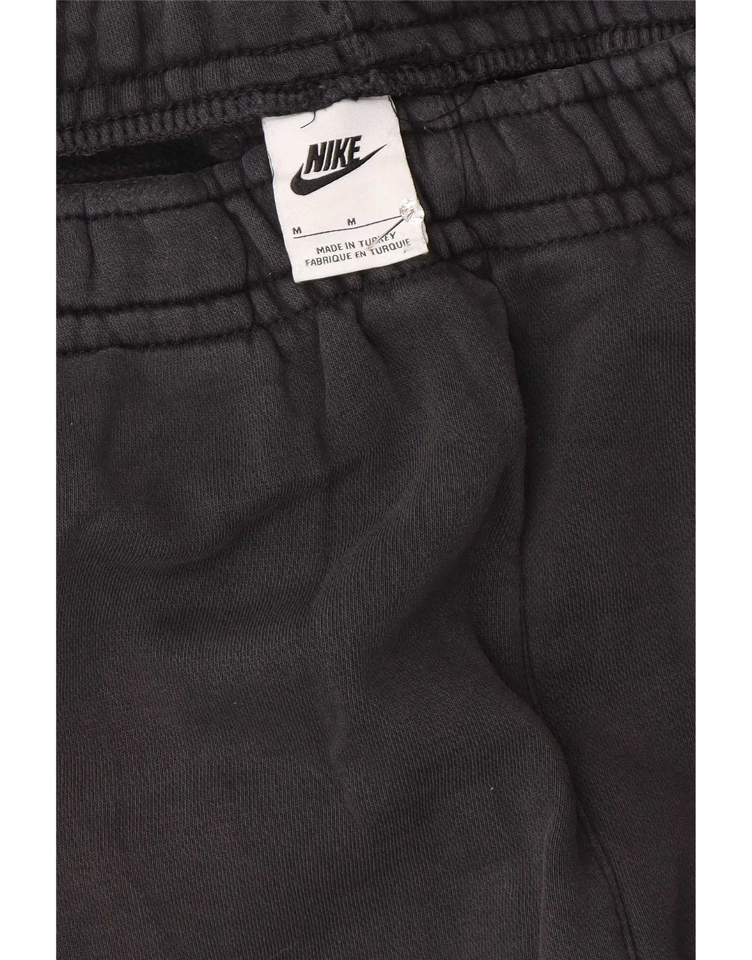 Женские брюки-карго с графическим рисунком Nike для бега, Великобритания 14, средний черный
