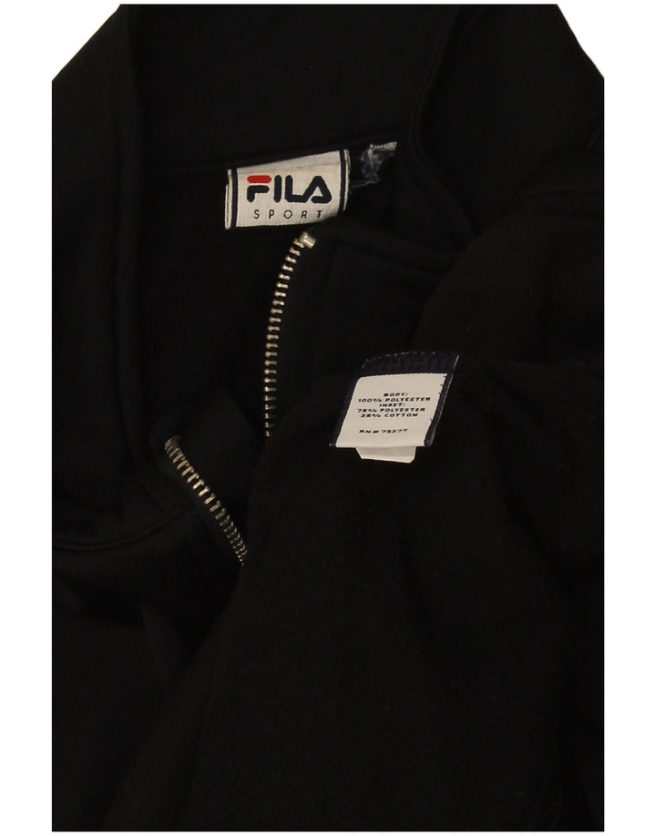 Женский спортивный костюм Fila UK 12, средний черный полиэстер