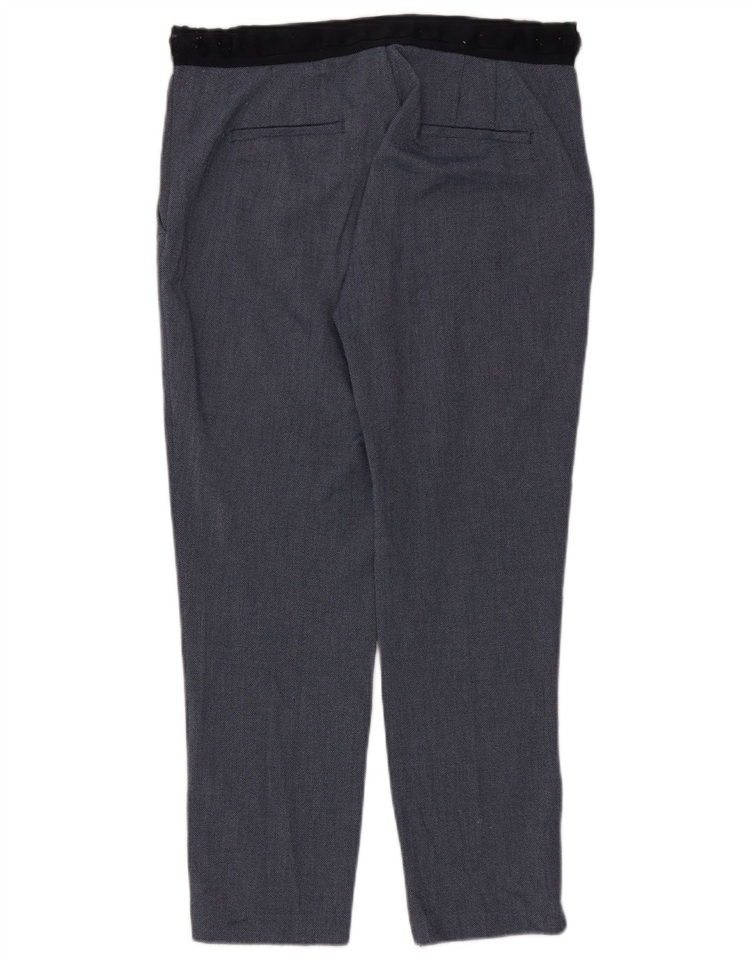 Женские узкие костюмные брюки Marks & Spencer XL W32 L28 синие, полиэстер