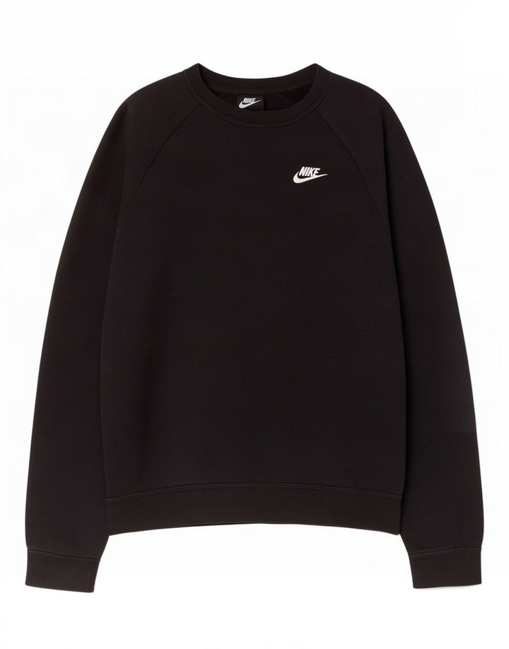 Женский джемпер оверсайз-свитшот Nike UK 10, маленький черный