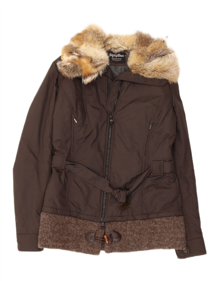 Женская ветровка Refrigiwear Cruz UK 14, большой серый полиамид