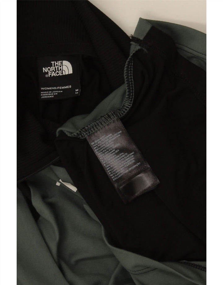 Женский спортивный пуловер с графическим рисунком The North Face, топ UK 14, средний хаки
