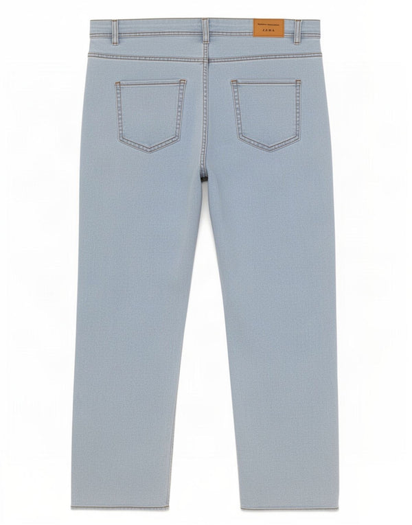 Женские прямые джинсы Zara EU 50 3XL W40 L28 синие