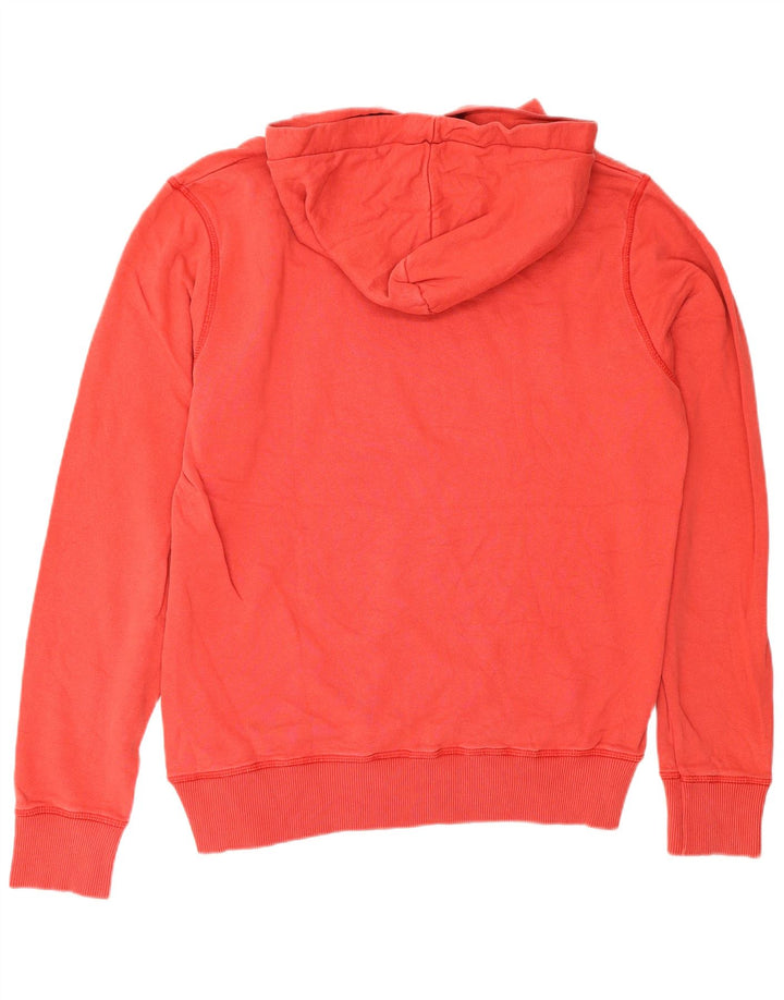 Мужской джемпер с капюшоном Jack & Jones с рисунком, хлопковый средний красный