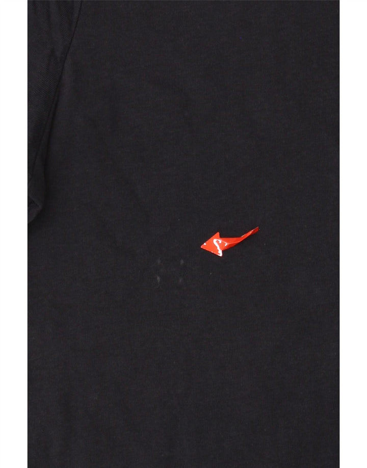 TOMMY HILFIGER Женская футболка Top UK 2 2XS Темно-синий хлопок