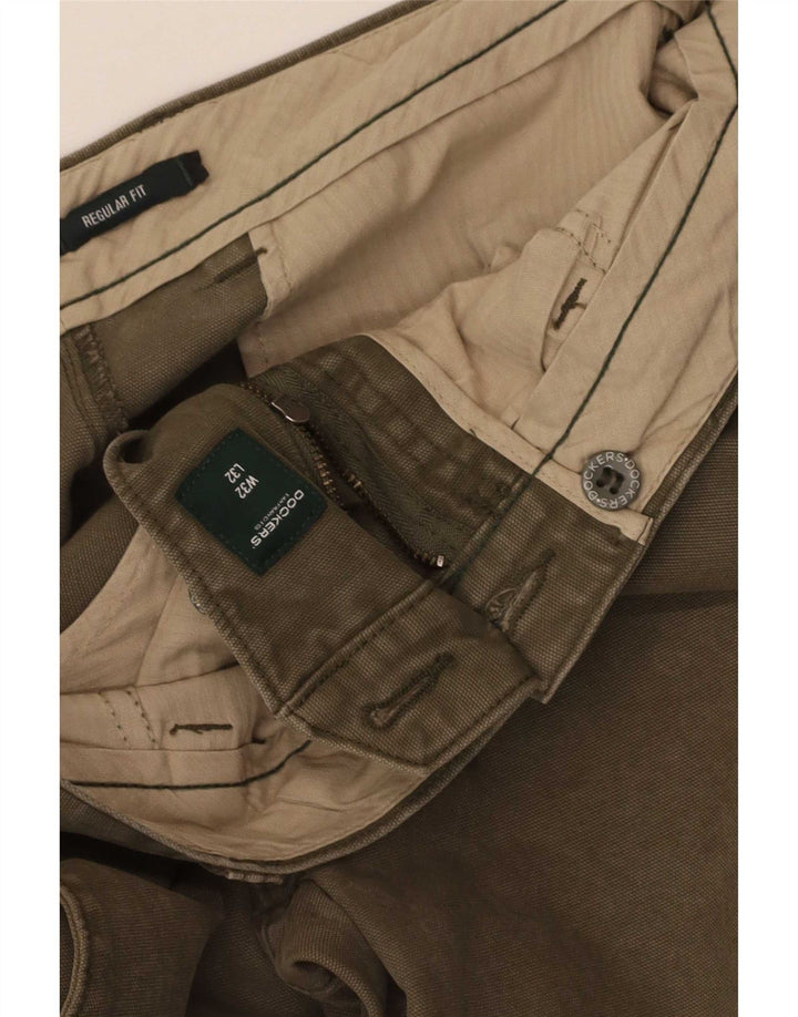 Мужские брюки-чиносы Dockers стандартного кроя W32 L32 хаки