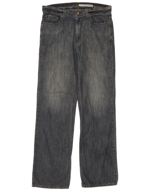 Мужские прямые джинсы Dkny W34 L34 синие, хлопок