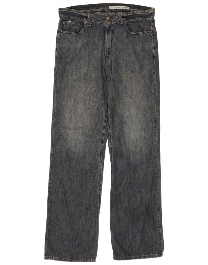 Мужские прямые джинсы Dkny W34 L34 синие, хлопок