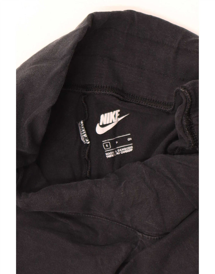 Женские укороченные леггинсы с графическим рисунком Nike UK 8, маленькие черные